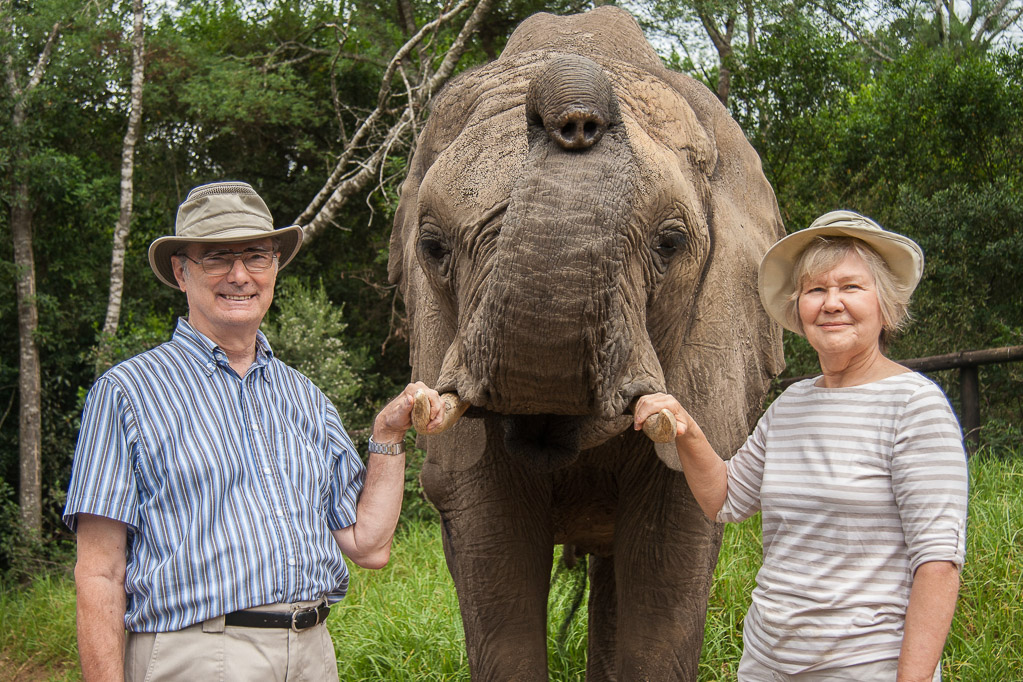 At Elephant Sanctuary, Plettenberg Bay